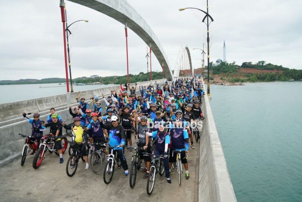 Melalui Gowes Gubernur Ajak Masyarakat Jaga Kesehatan