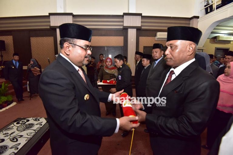 TA Rahman Resmi Jabat Kasatpol PP