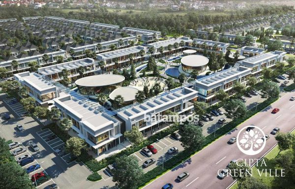 Cipta Green Ville Dilengkapi Danau dan Taman Bermain