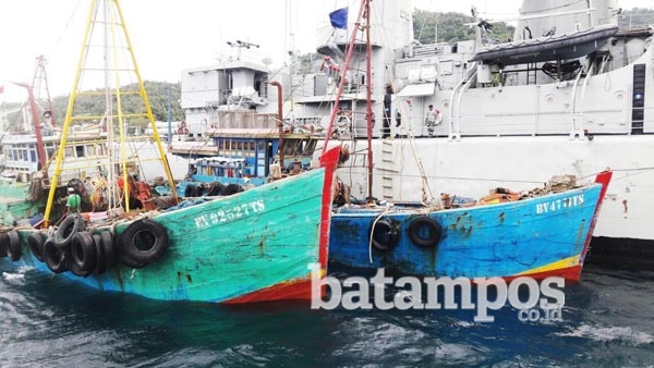 Nelayan Vietnam Mendominasi Curi Ikan di Natuna