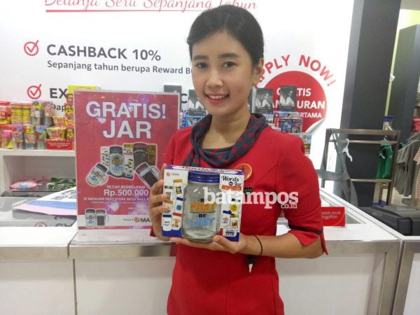 Belanja Rp 500 Ribu, Gratis Gelas Jar di MDS Mega Mall