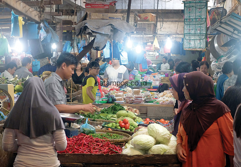 Harga Sayur di Tanjungpinang Turun