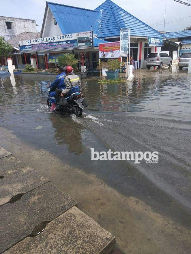 Hujan Dua Jam, Pelabuhan Bulang Linggi Banjir