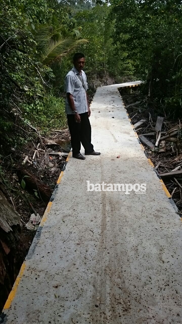 Semenisasi Jalan Dusun Kericik Rampung