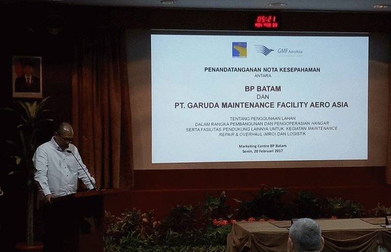 Garuda Bangun MRO di Batam