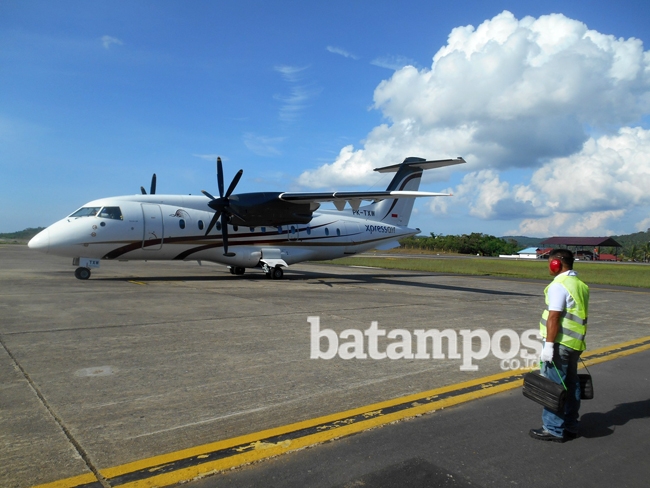 Bandara Letung Beroperasi, Pesawat Komersil di Matak Dihentikan