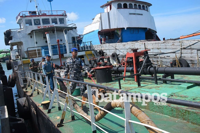 Tim WFQR Amankan Kapal Berbendera Malabo