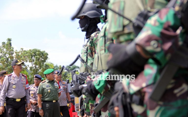 1.720 Aparat Disiagakan untuk Amankan Kunjungan Presiden jokowi ke Batam