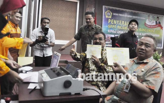 Nilai SPPT PBB Karimun Tahun Ini Rp 7 Miliar