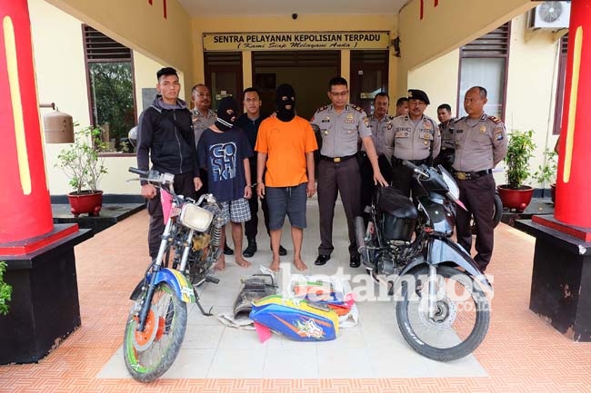 Polisi Ringkus Spesialis Curanmor dan Ponsel