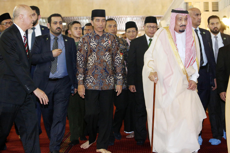 Raja Salman Bahagia Bisa Kunjungi Istiqlal