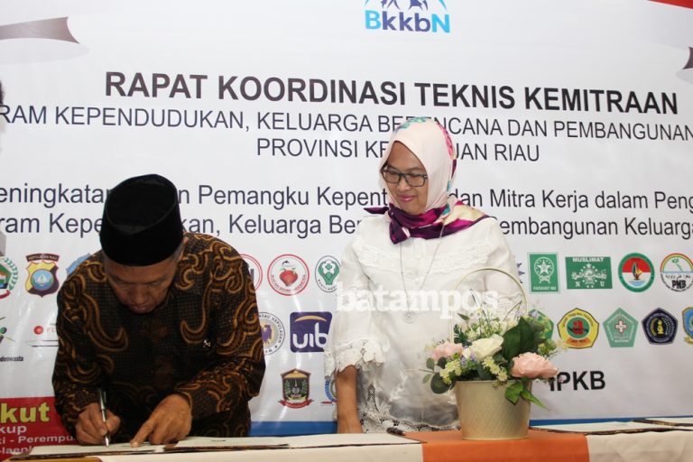 BkkbN Kepri Gandeng TNI, LAM dan LPM Kepri sebagai Mitra