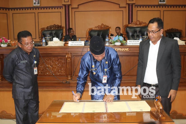 Pemko Tanjungpinang Minta DPRD Kebut Tiga Ranperda