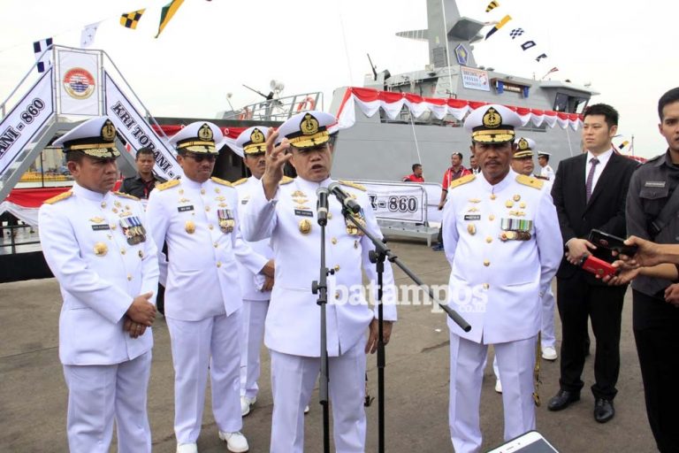 Melihat Kapal Perang TNI AL Pabrikan Batam
