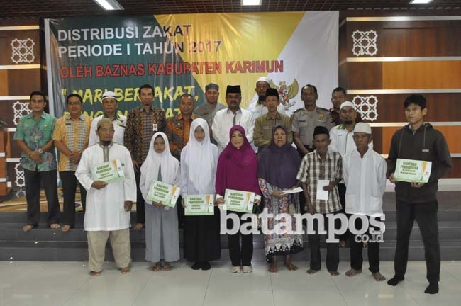 Baznas Salurkan Dana Zakat Rp 351 Juta Lebih