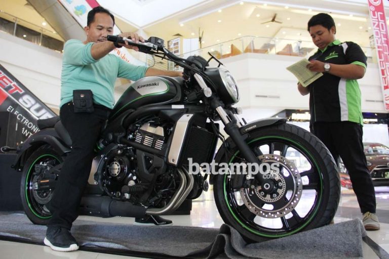 Kawasaki Cuci Gudang Selama Pameran di Kepri Mall