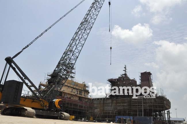 Lahan Industri Shipyard di Karimun Habis