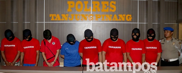 Komplotan Penjahat Asal Jakarta dan Pekanbaru Ditangkap