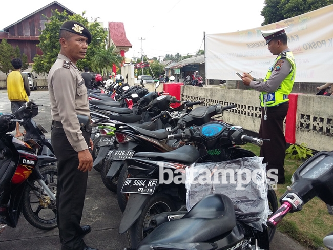 17 Unit Sepeda Motor Terjaring Razia