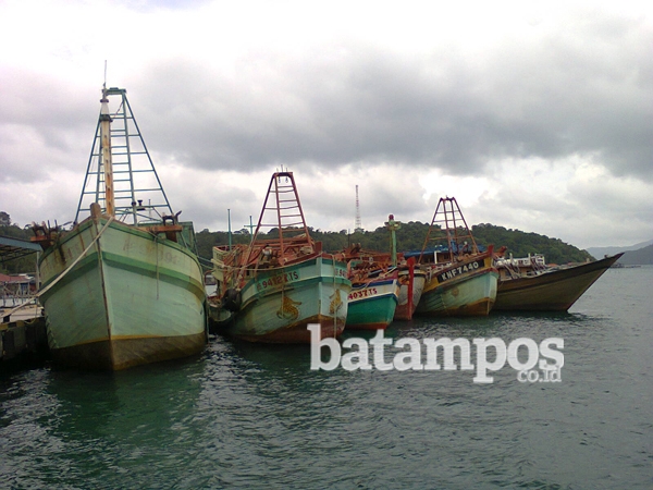 29 Kapal Ikan Nelayan Asing Ditenggelamkan di Natuna