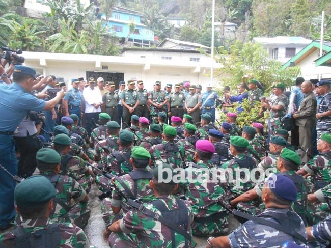 PT Sacofa Dijaga Ketat TNI