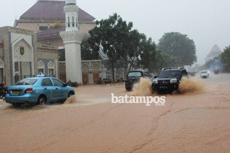 Tahun 2017 Anggaran Pengendalian Banjir Kota Batam, Rp 43,5 Miliar