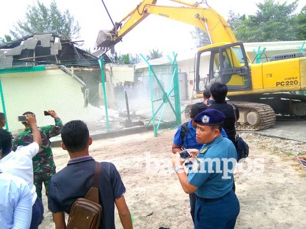 Bongkar Landing Station PT Sacofa