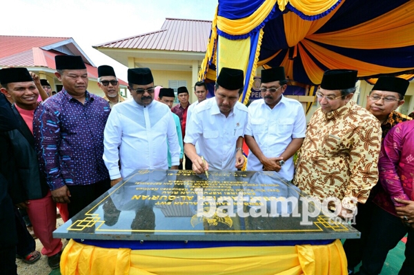 Pusat Kajian Quran Internasional Kepri Diresmikan
