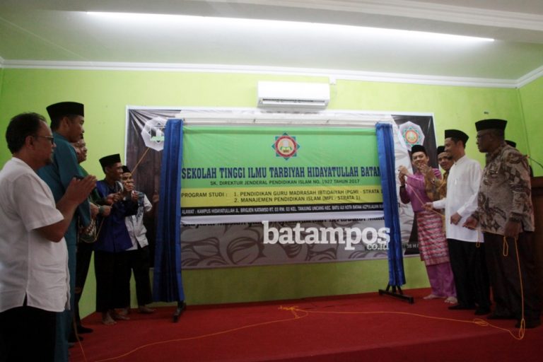 STIT Hidayatullah Batam Dibuka, Siap Cetak Sarjana Berilmu dan Berakhlak Mulia