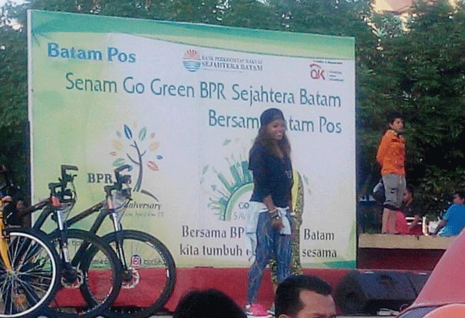 Rayakan Ultah BPR SB Adakan Senam Bersama