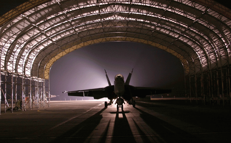 TNI AU Bangun Hanggar Pesawat di Batam