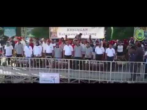 Kuningan Gelar Orkestra 5.000 Angklung