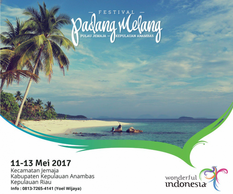 Festival Padang Melang, di Anambas Jadwalnya 11-13 Mei 2017