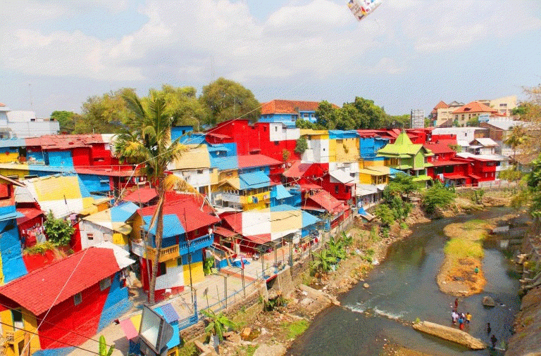 Asian Games 2018, Palembang Bikin Kampoeng Warno-Warni