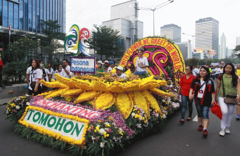 Tomohon International Flower Festival (TIFF) 2017