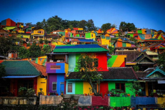 Kampung Pelangi alias Rainbow Village, Semarang Jadi Perhatian Dunia