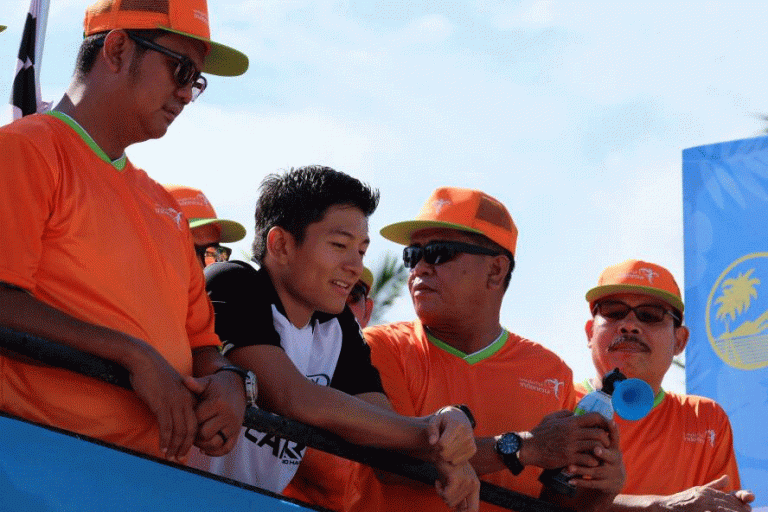 Ikuti Bintan Triatlon 2017, Rio Haryanto Kagumi Pesona Kepri