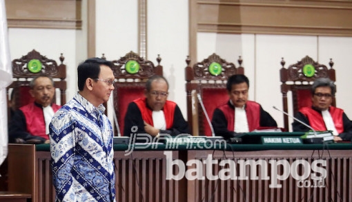 Perintah Hakim, Ahok Ditahan