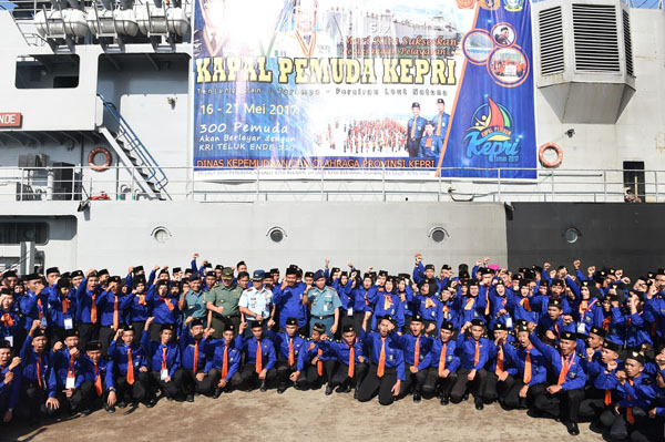 Di Laut, Pemuda Kepri Harus Berjaya
