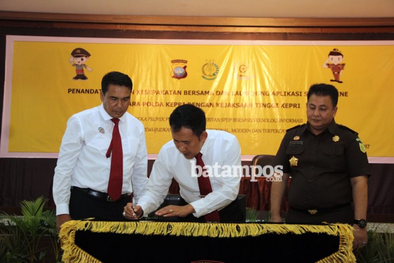 Polda Kepri Luncurkan SPDP Online