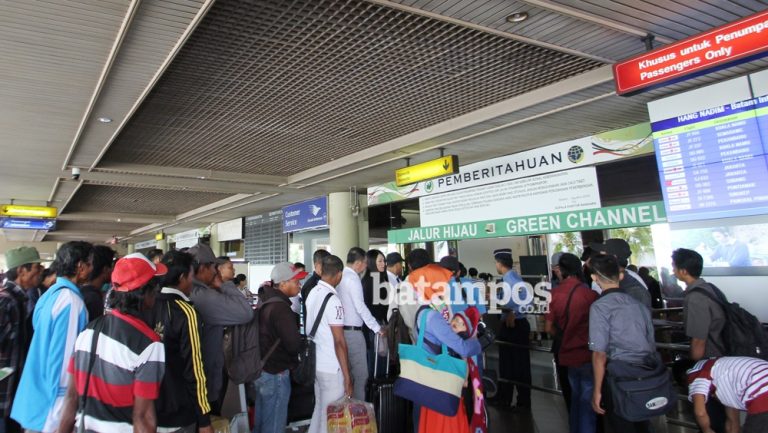 H-16 Lebaran, TKI mulai Mudik via Hang Nadim Batam