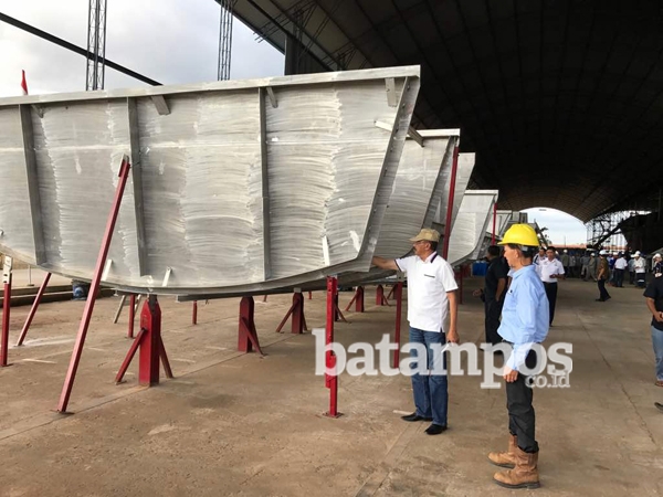 Kapal Dinas Bupati Mulai Dirakit di Batam