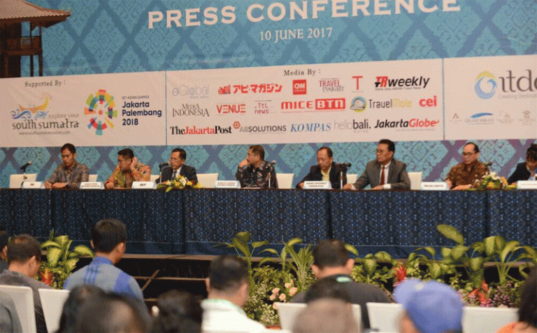 Menjual Asian Games dan MotoGP 2018 pada Bali & Beyond Travel Fair 2017