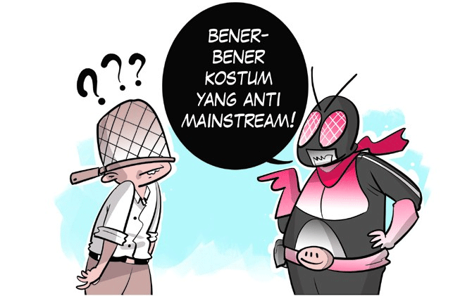 Foto SIM dengan Saringan Spageti