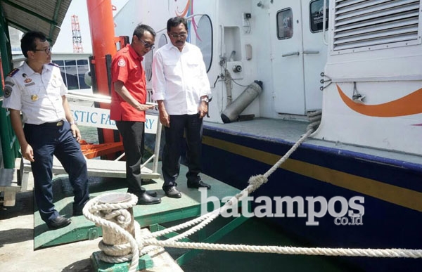 Gubernur Pastikan Mv. Lintas Kepri Layani Arus Mudik