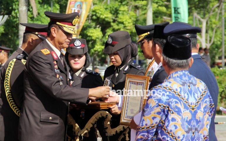 Meriah, Peringatan HUT ke 71 Bhayangkara di Kepri