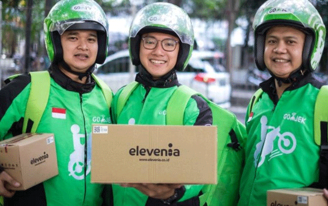 Elevenia Gandeng Go-Send, sebagai Mitra Kurir