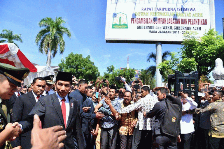Pesan Presiden untuk Gubernur Aceh…