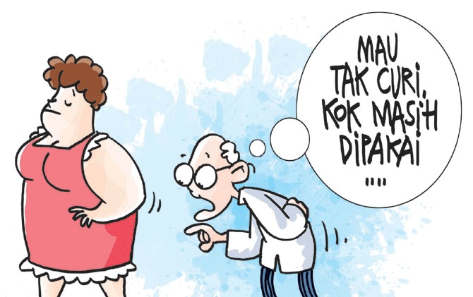 Kakek 61 Tahun Doyan Kenakan Busana Perempuan, Nyaman Katanya