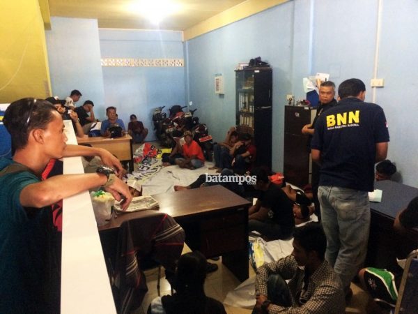 Tiga Oknum Pegawai Terjaring Razia BNN